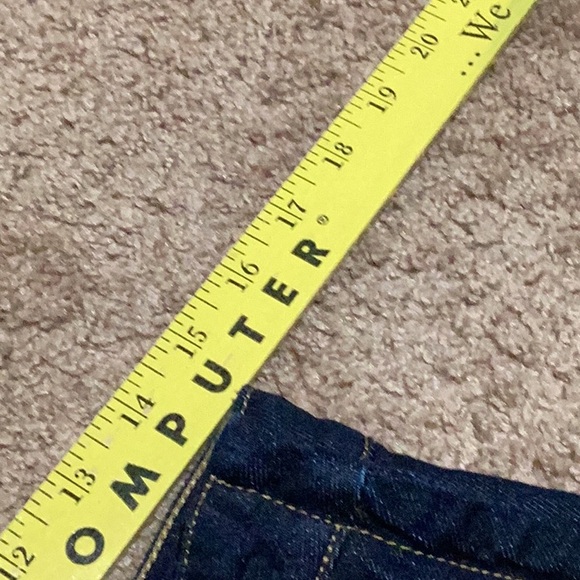 Farmers Market Dark Heavyweight Midi Jean Skirt - Size 10 - Picture 8 of 9